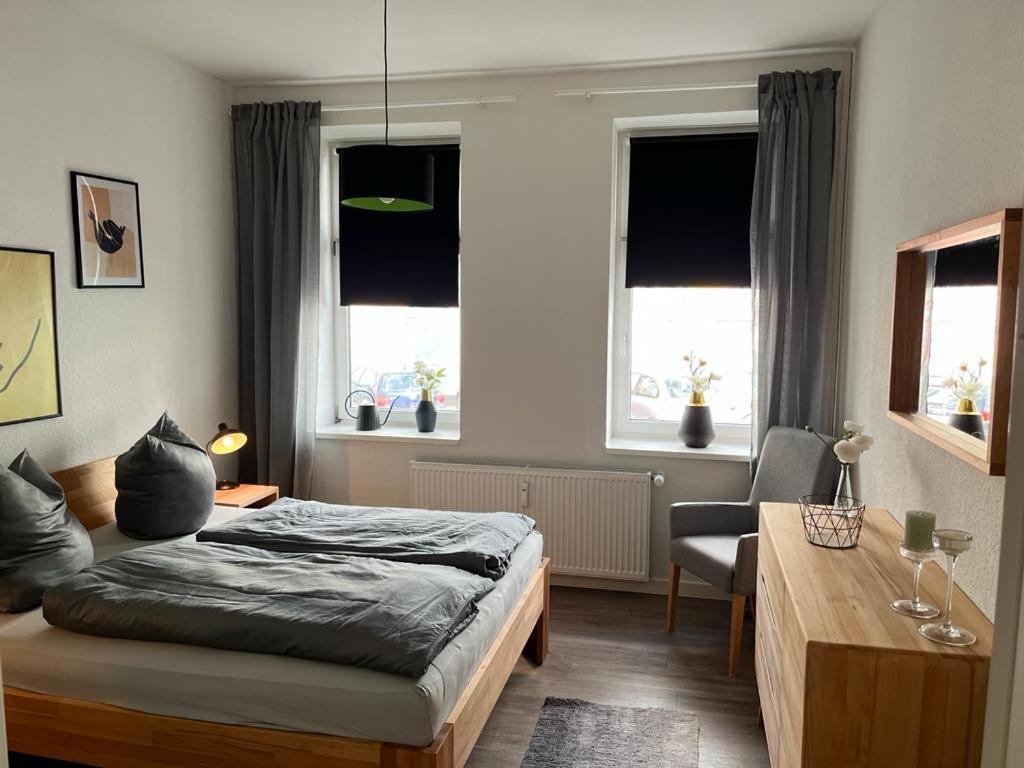 Schmuckstueck Im Herzen Rostocks Mit Gruener Oase Exteriér fotografie